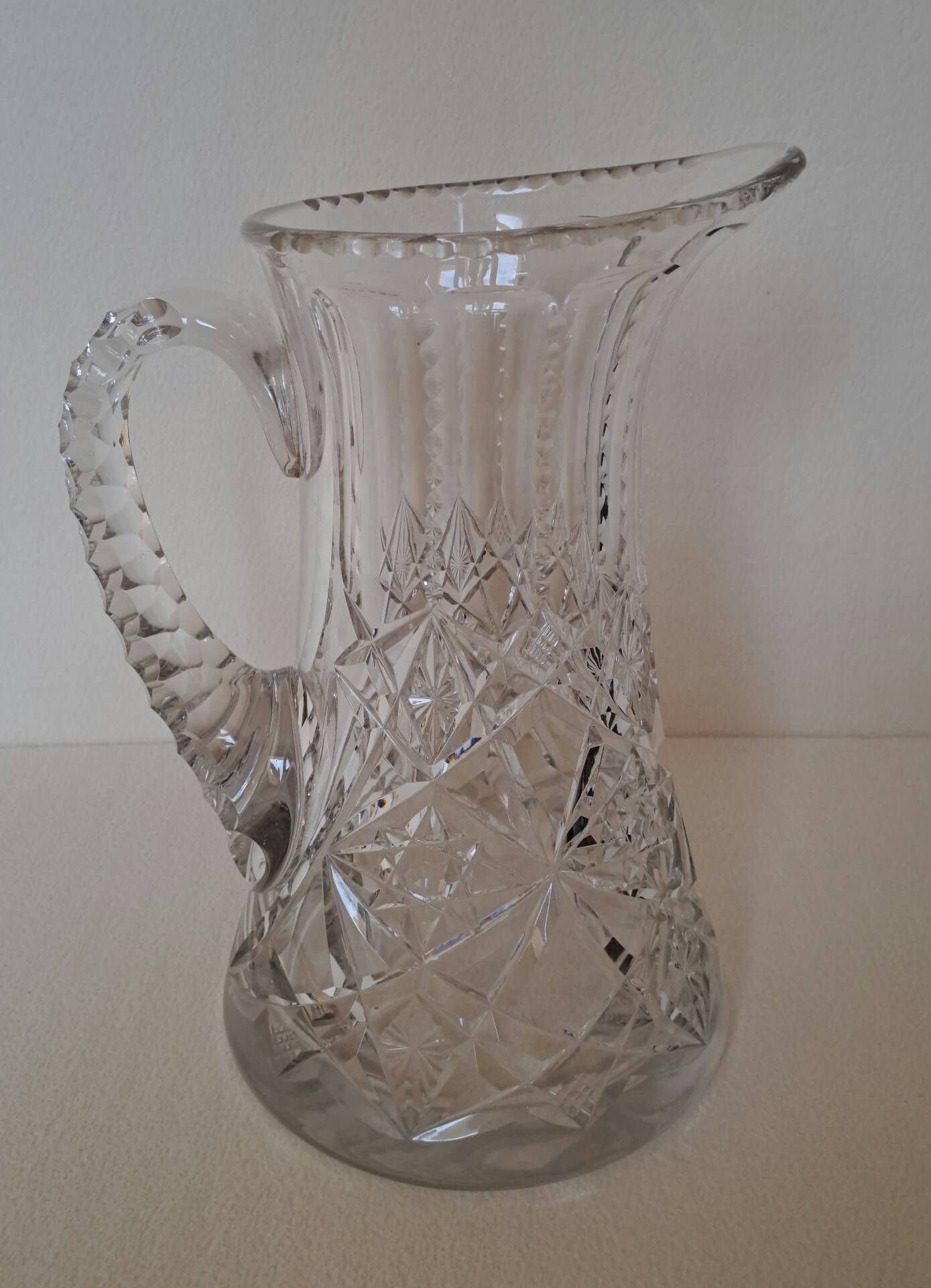 Pichet en cristal Val St Lambert