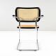 Set of Four Mid-Century Italian Modern Marcel Breuer B64 Cesca Chairs, 1970