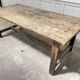 Table de ferme 1900 en chêne "Ruoms"