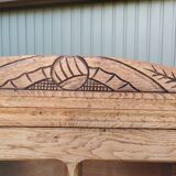 Parisian art deco wardrobe glazed