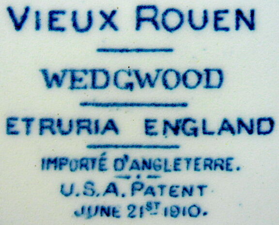 12 earthenware plates in the manufacture of Wedgwood