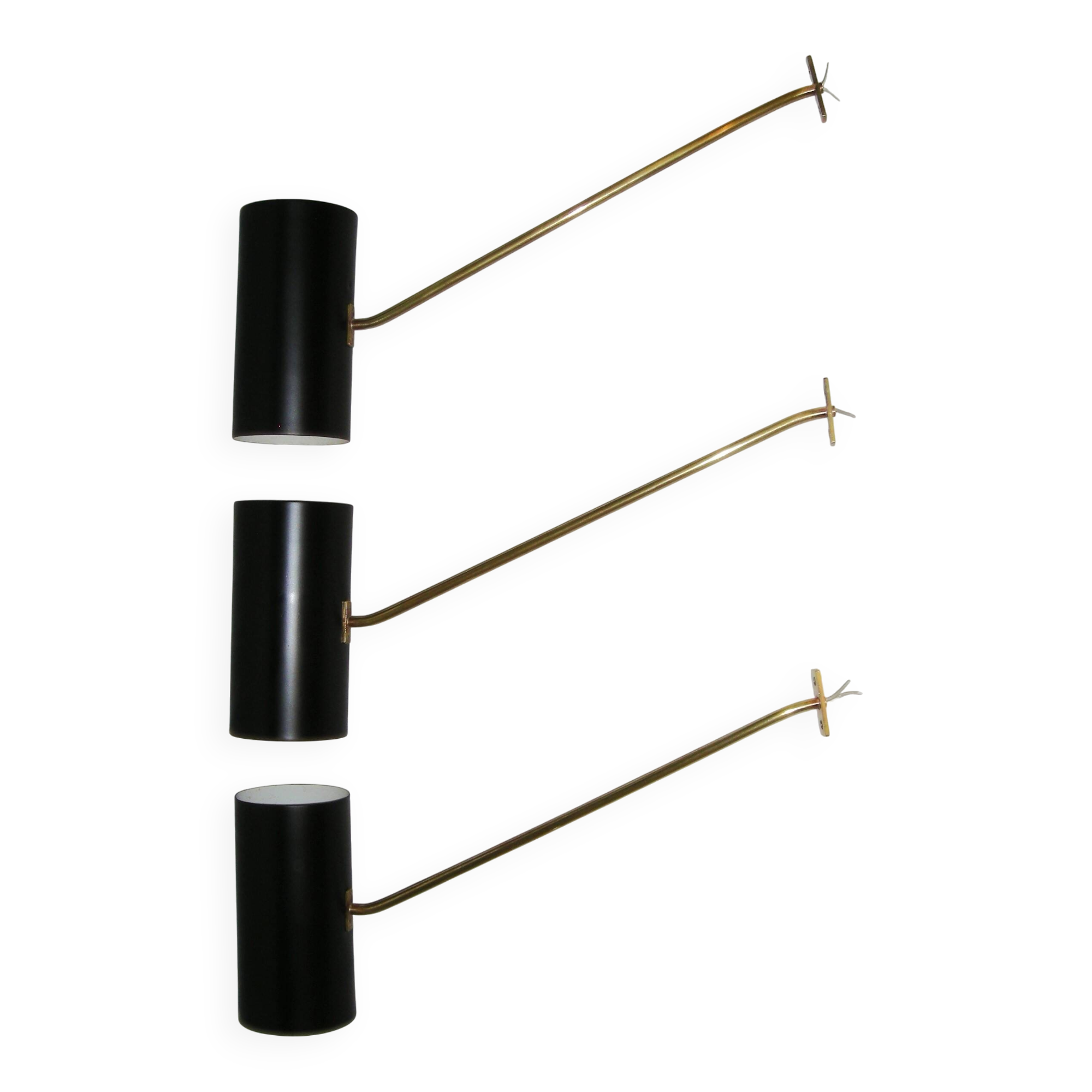 50s Pipe Wall Light