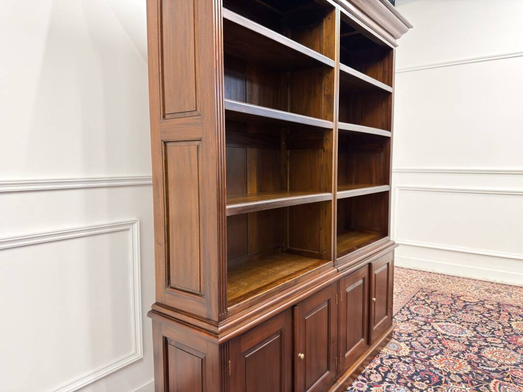 Classic English Semi Open Bookcase