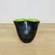 Elchinger green/black handkerchief vase from the 50s