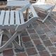 Vintage "triconfort" garden pool lounge