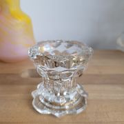 Low chandelier in Reims glass