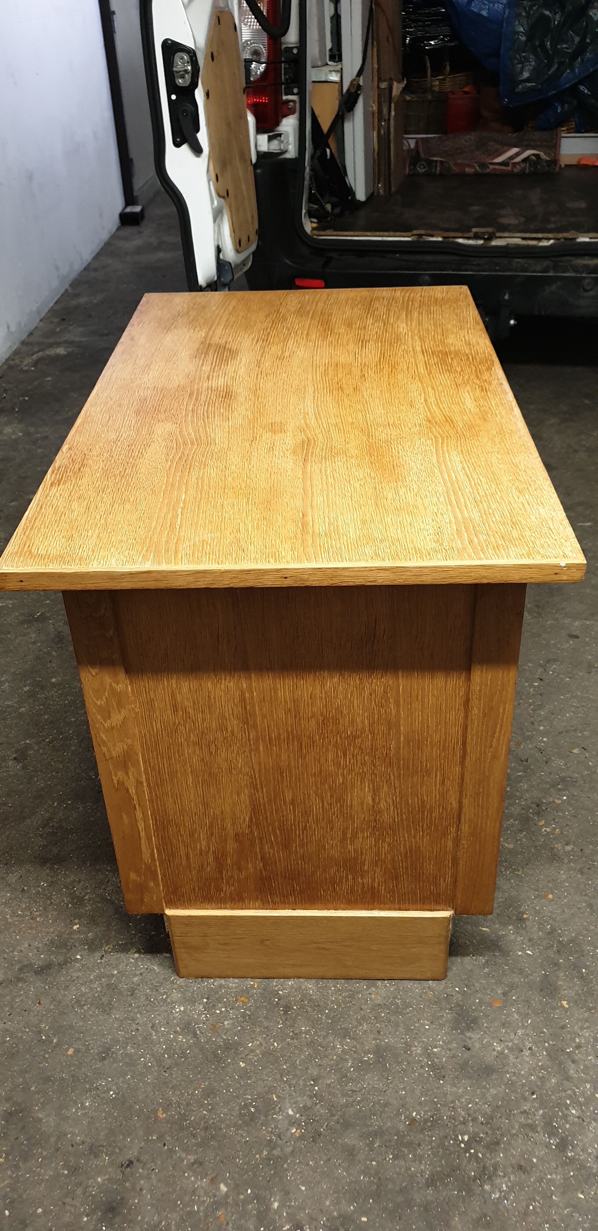 Vintage solid wood desk