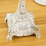 European 5-Head White Candle Holder, Home decor