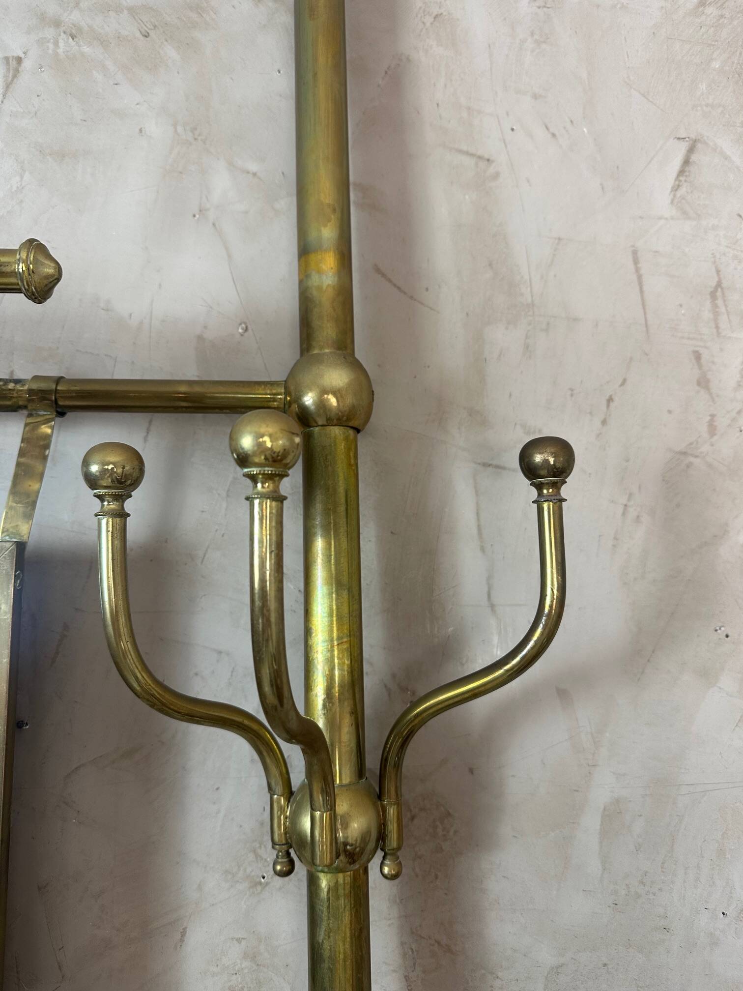 Grande patère 1900 en laiton