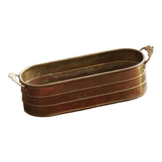 Brass pot cover