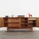 Enfilade en frêne, design danois, années 1970, Danemark