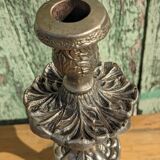 Pair of silver candle holders