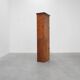 Tall rustic French monastery wardrobe in oak from the late 19th century
