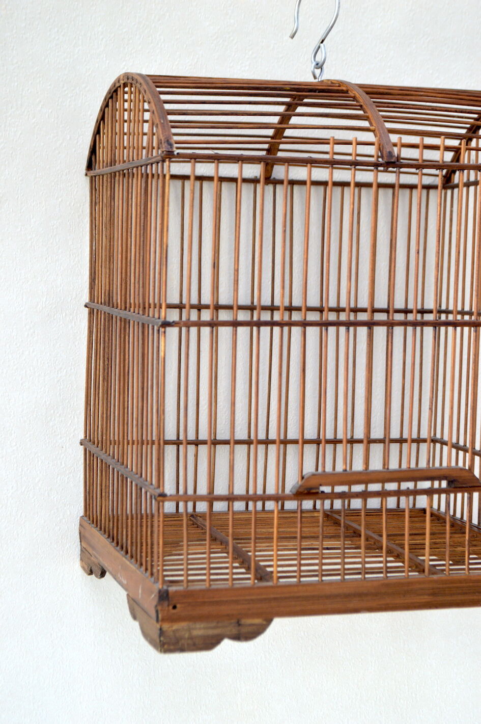 Cage à oiseaux asiatique vintage