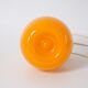 Lampe italienne opaline orange vintage