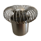 Spring Andrea Lazzari grey stainless spring lamp for Morosini 1970