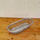 Vintage woven metal basket