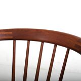 Illum Wikkelsø for N. Eilersen rare Side Chair "24GT" in Teak