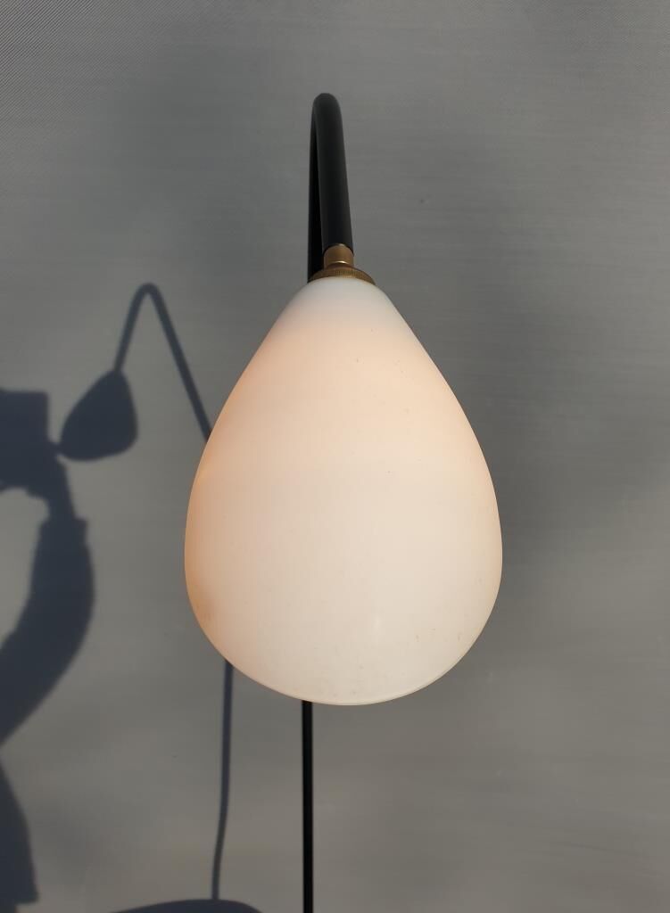 Tablet and white lampshade lamppost 1960