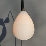 Tablet and white lampshade lamppost 1960