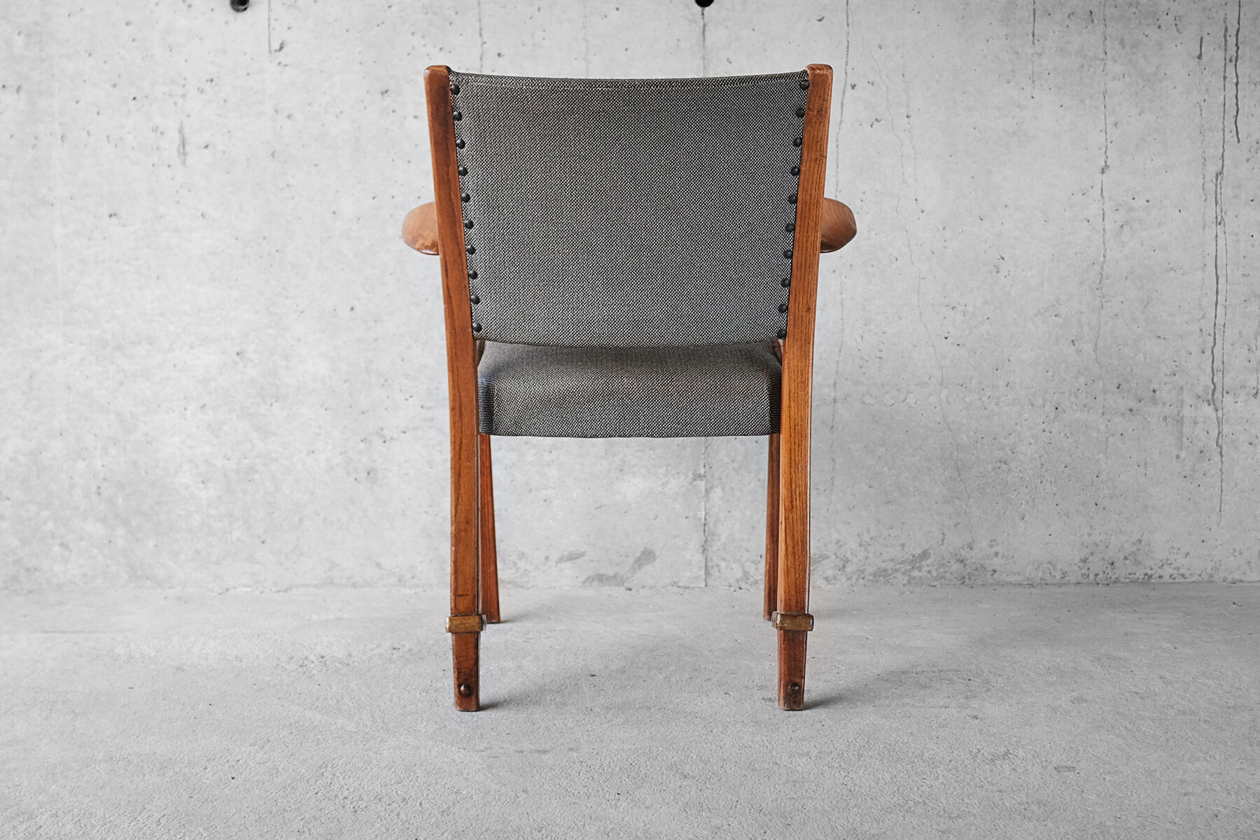 Armchair Steiner "Bow Wood" by Wilhelm Von Bode 1950