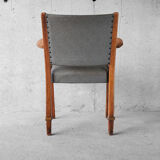 Armchair Steiner "Bow Wood" by Wilhelm Von Bode 1950