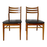 Pair of vintage Scandinavian style chairs