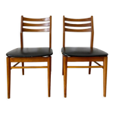 Pair of vintage Scandinavian style chairs