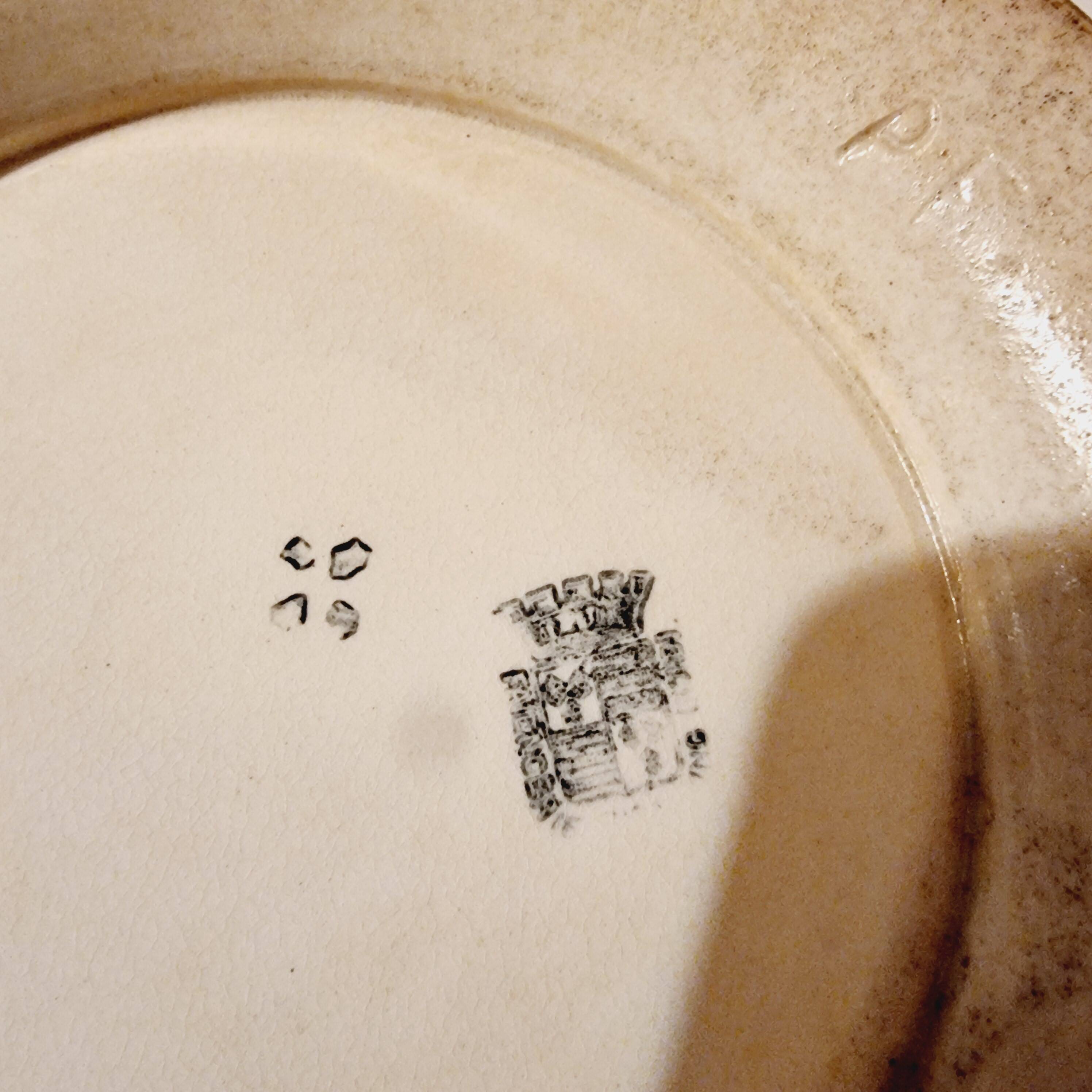 Antique Gien Translucent Porcelain Tureen in Gien Earthenware from 1900