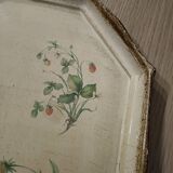 Vintage papier mache tray
