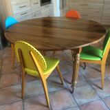 Round table extendable