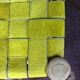 Yellow leather tab