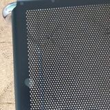 Perforated metal coffee table