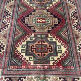 Tapis d'orient caucasien kazak arménien : 1.83 x 1.27 m