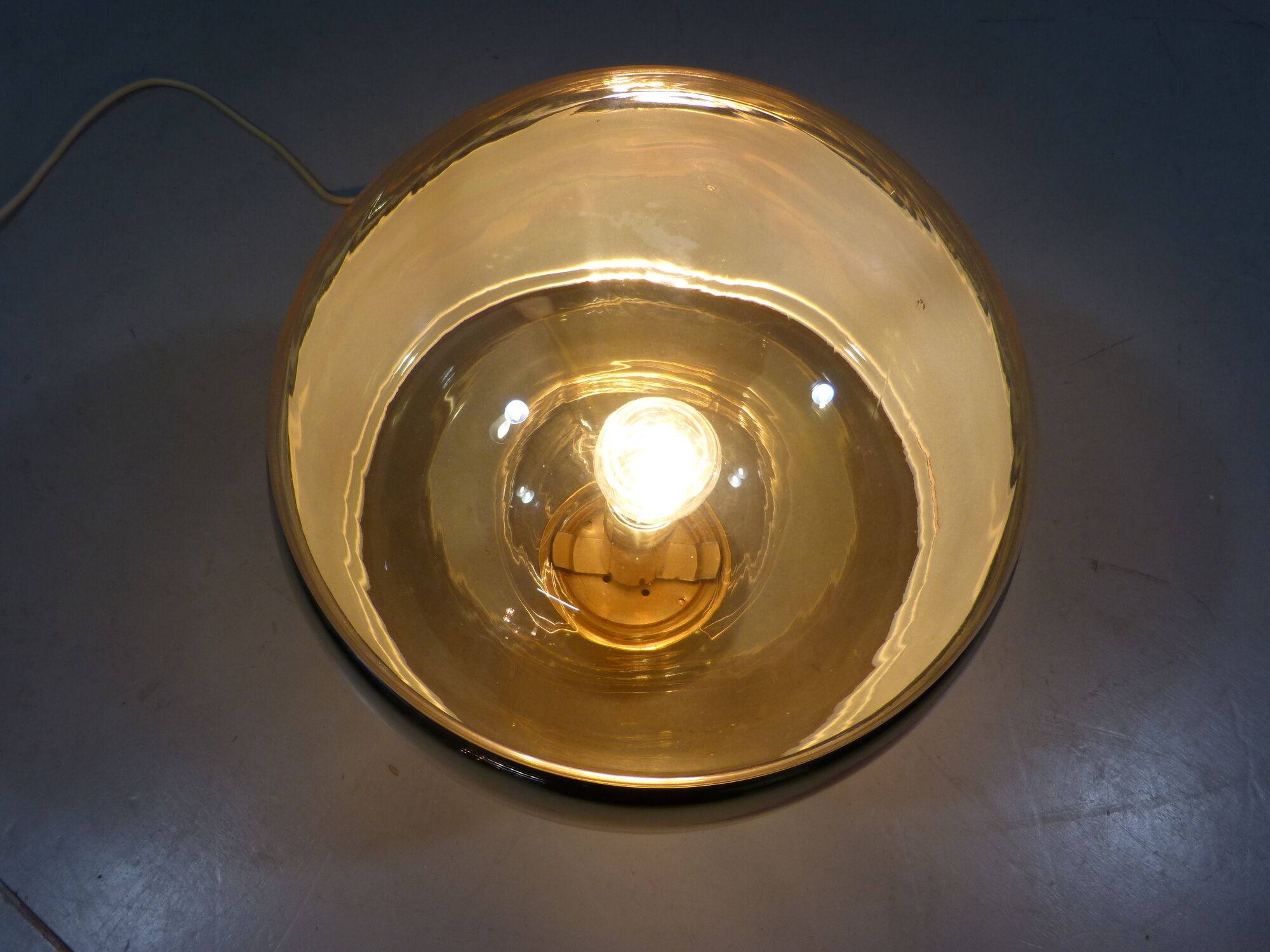 Peill & Putzler glass table lamp 1960’s