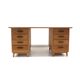 Vintage desk with light green