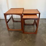 Teak pull-out tables G-Plan