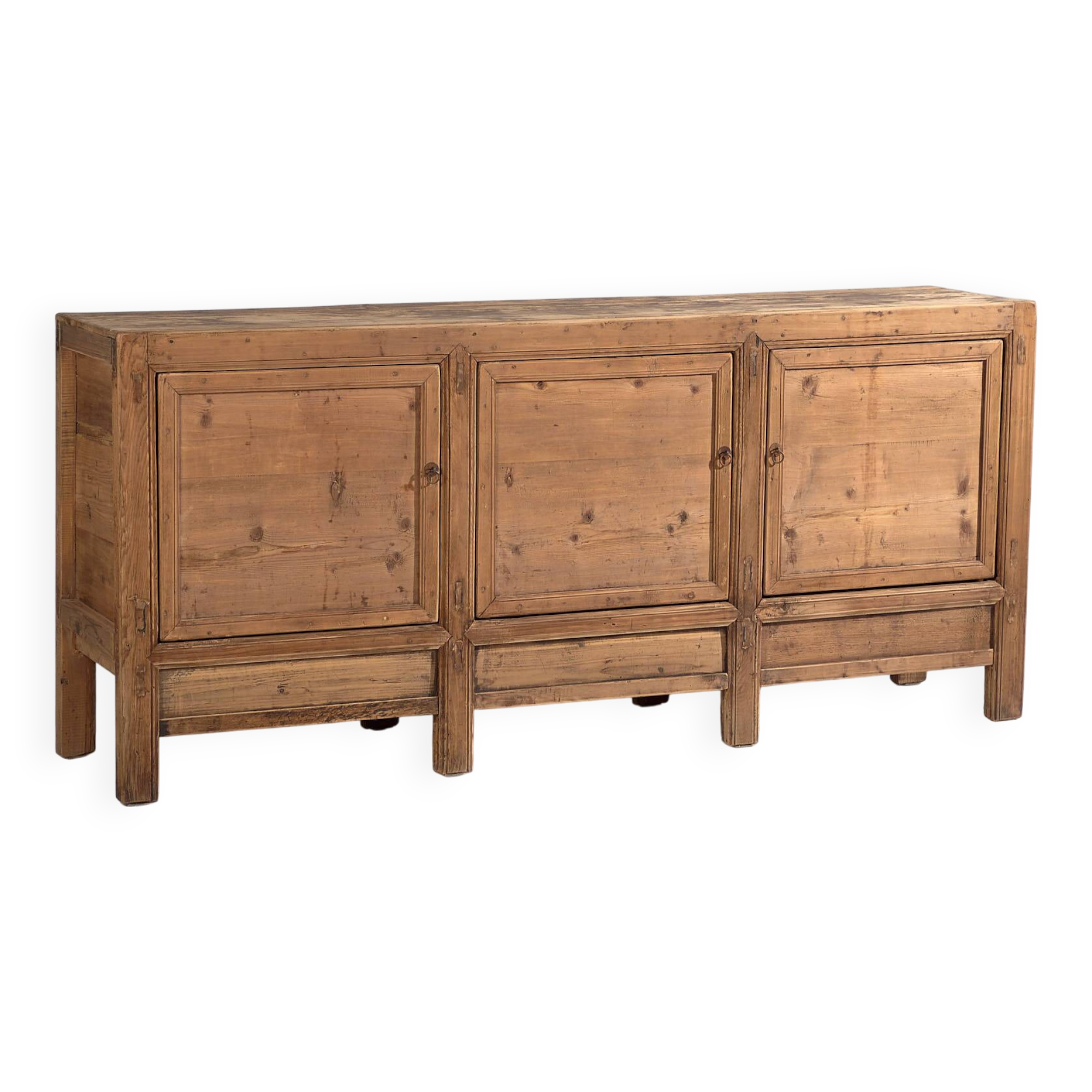 Antique three-door living room sideboard (c.1900) #40