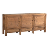 Antique three-door living room sideboard (c.1900) #40
