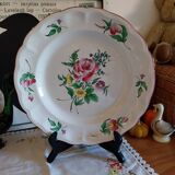 Large Lunéville KG dish, Réverbère model