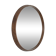 Italian design 1960s vintage Teak wood wall mirror