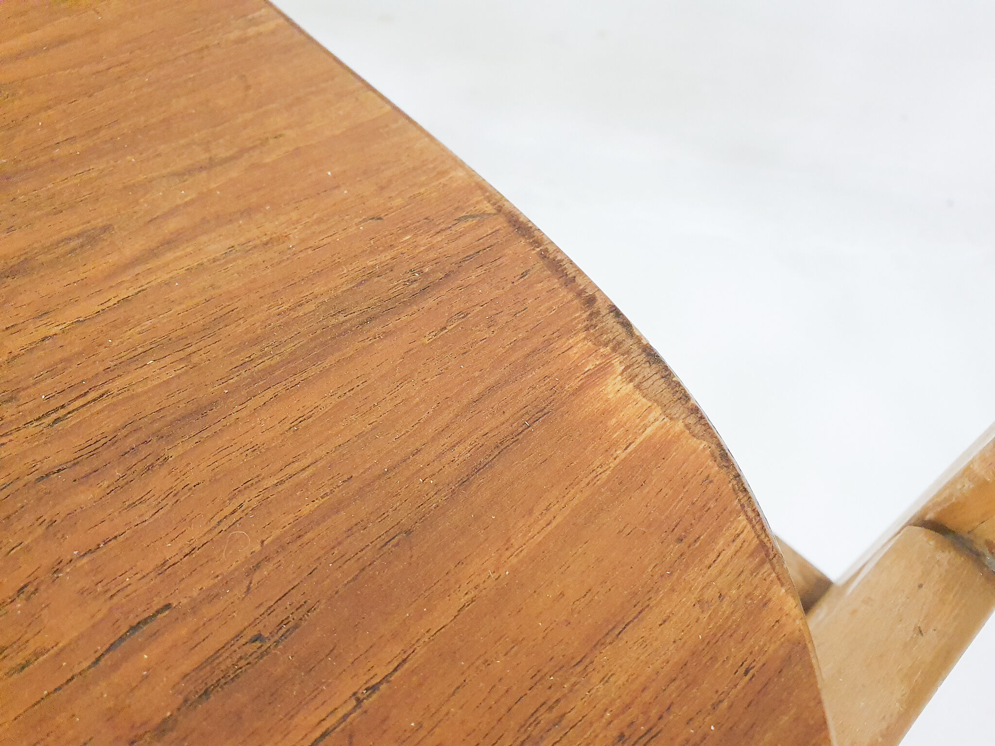 Set of four teak plywood chairs, The Netherlands 1950's