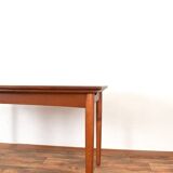 Mid-century Danish teak extendable dining table, 1960s.
