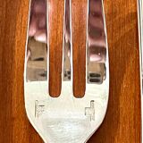 Christofle Malmaison dessert service 12 cake fork with serving shovel