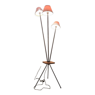 Vintage tripod floor lamp