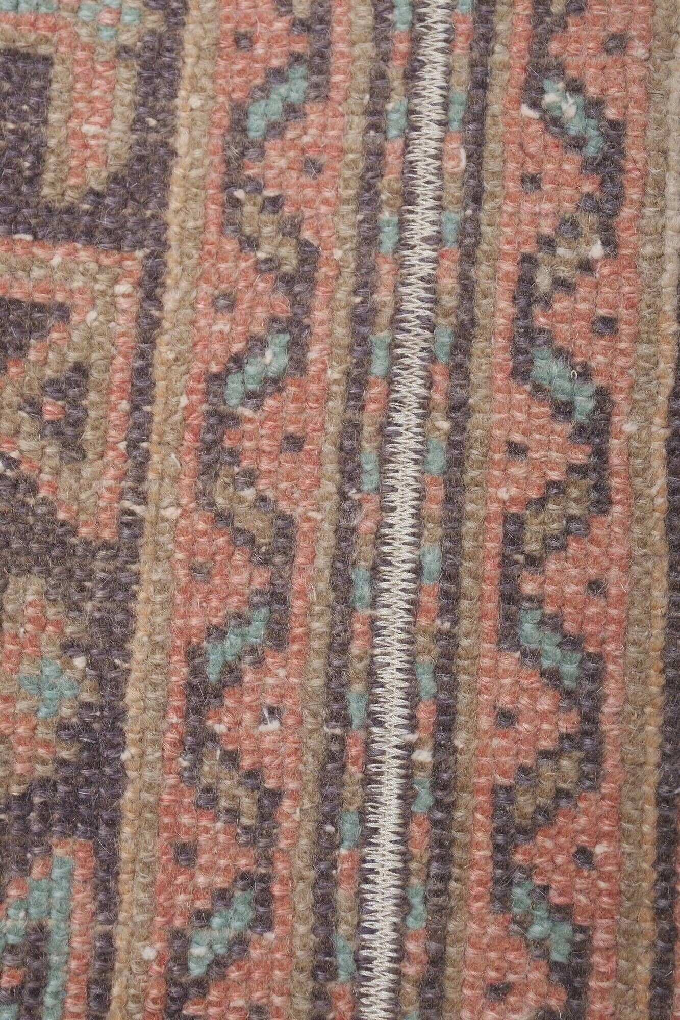 Vintage Turkish hallway rug 60x633 cm