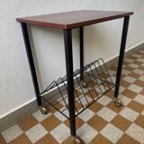 Petit porte vinyles années 60