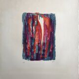 Honoré-marius bérard, gloria, 1950-51. original lithograph signed in pencil