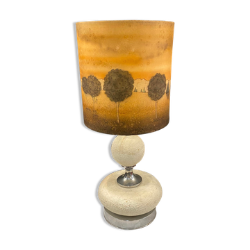 Lamp in resine 1960