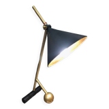 Table lamp black gold
